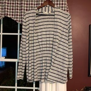 2/$15 EUC LLBean cotton jacket blazer top